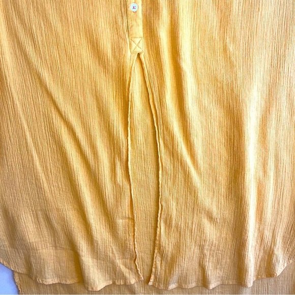 Anthropologie Cotton Oversized Beachy BohoDuster Tunic Shirt Button in M - Picture 12 of 15